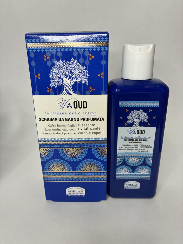 woud schiuma da bagno profumata